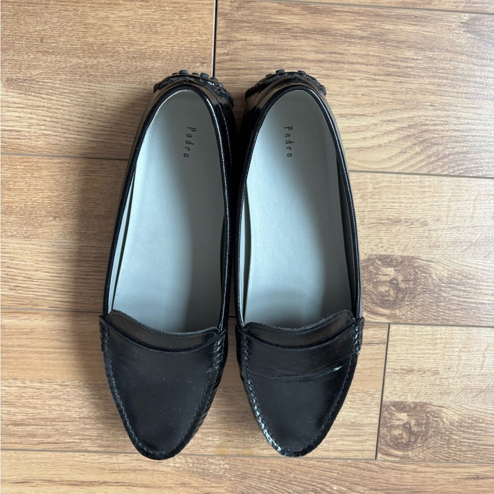 Pedro Women's Black Loafers